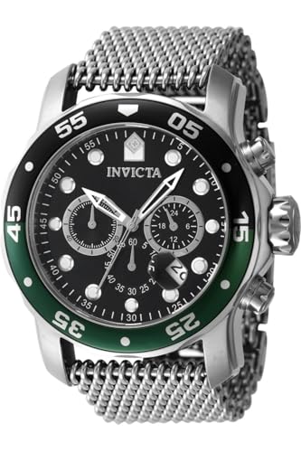 Invicta Pro Diver - Relógio de quartzo para homem, 48 mm, Prata, pulseira