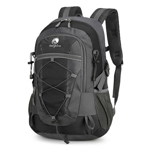 Outplea 25 L Mochila pequena de caminhada, mochila de trekking para homens e mulheres com cobertura de chuva, mochilas de marcha ultraleve para montanha acampamento atividade ao ar livre