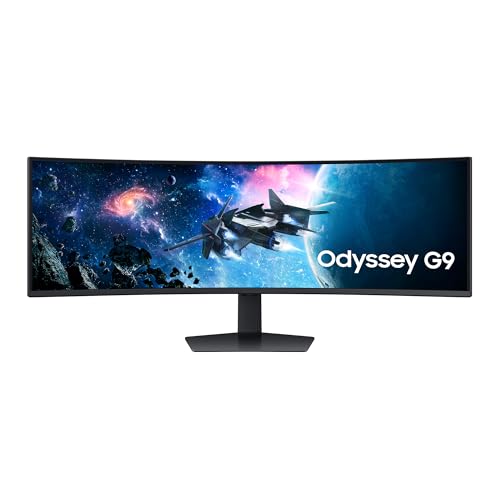 SAMSUNG LS49CG954EUXEN Monitor curvo Gaming 49'' Dual QHD, 5120x1440, 32:9, 2500:1, 1000R, 240 Hz, 1 ms, 360 CD/m², HDMI, FreeSync Premium Pro, preto