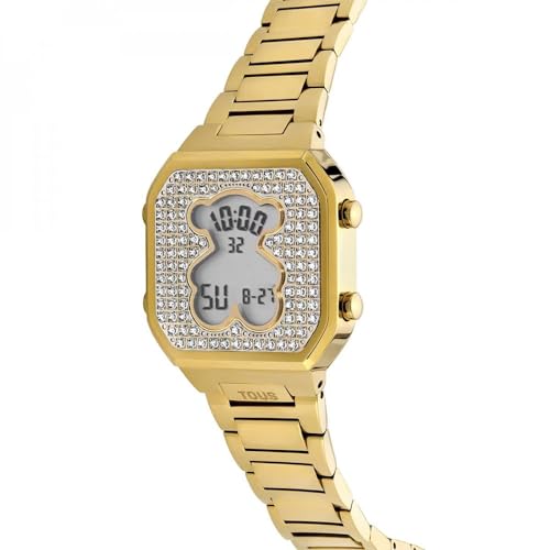 TOUS Montre D-Bear 3000130800 Acier Inoxydable IPG plaquê ouro