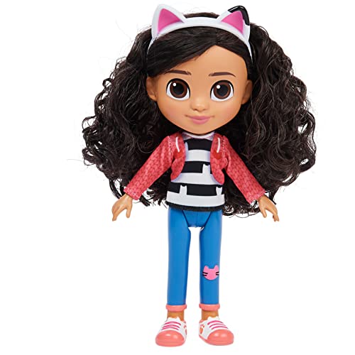 A casa de bonecas de GABBY - boneca Gabby 20 cm com diadema orelhas de gato - 6060430 - brinquedos para meninas 3 anos - presente menina 3 anos