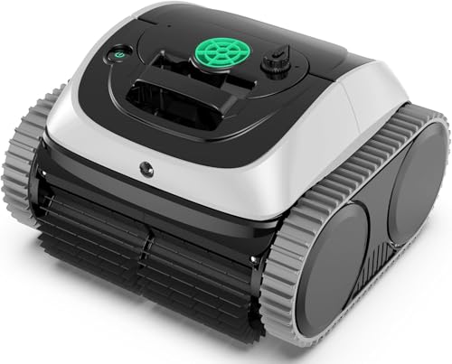 WYBOT C1 Robot limpa-fundos piscina com planeamento inteligente de rota, limpeza automática para fundo/paredes/linha de água, motor triplo melhorado que funciona durante 150 minutos, até 150 TYYKL