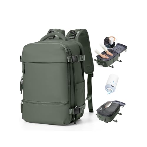BJLFS Mochila viagem cabine avião 40 x 30 x 20 mulher mochila a vácuo Ryanair mala bagagem de mão 40 x 20 x 25 Ryanair mala de viagem homem malas de viagem cabine mochila portátil 14 polegadas para