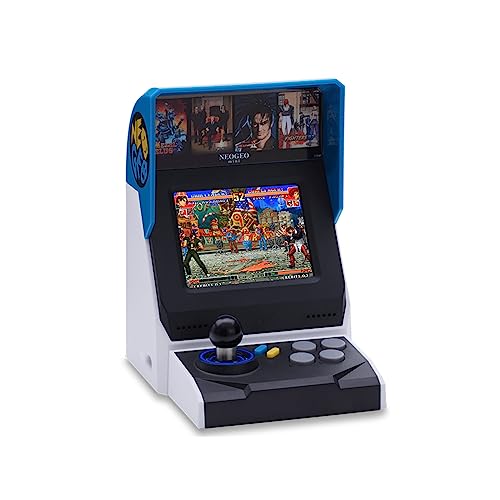 NEOGEO Mini Edición Internacional, 40 Juegos Clásicos de SNK Incluyendo King of Fighters y Metal Slug etc., Pantalla LCD de 3,5 Pulgadas/HDMI/Regalos para Adultos y Niños [Autorización genuina SNK]
