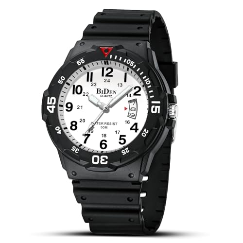 HANPOSH Relógio homem relógios pulseiras impermeável design analógico cronógrafo luminoso aço inoxidável esfera calendário moda