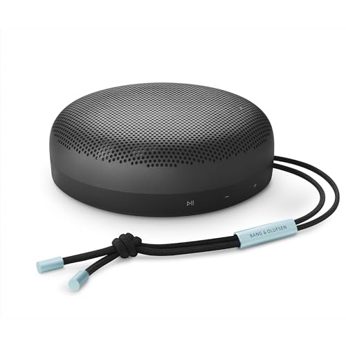 Bang & Olufsen Beosound A1 (2.ª Gen) Altifalante Bluetooth sem fios portátil resistente à água e ao pó com som de 360 graus, Alexa e Speakerphone, até 18 horas de bateria anti-racite oxigénio
