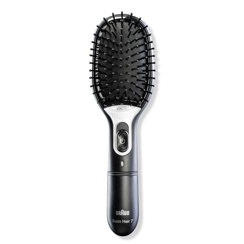 Braun BR710 - escovas de cabelo e pentees, todos os tipos de cabelo, unissexo, preto, verde,