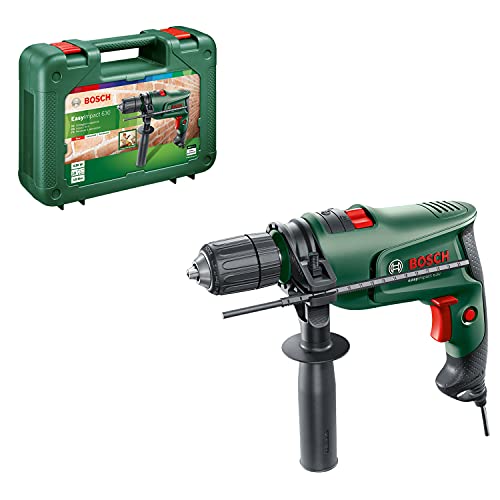 Bosch Home and Garden Broca de percussão elétrica EasyImpact 630, 630 W, em mala de transporte