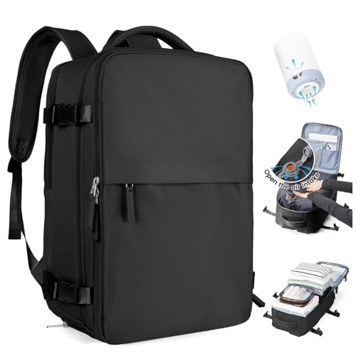 SZLX Mochila a vácuo com bomba mochilas viagem cabine avião 40 x 30 x 20 Ryanair Vueling Wizzair bagagem de mão 40 x 20 x 25 malas de viagem mulher malas 45 x 36 x 20 Easyjet mochila portátil com USB