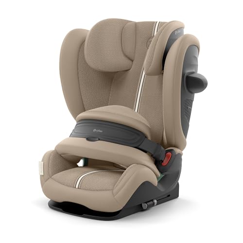 Cybex Gold Cadeira de carro Pallas G i-Size, 76-150 cm, 15 meses a 12 anos, aprox. 9 a 50 kg, Plus, pérolas G2, bege (bege)