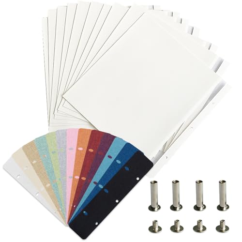 Vienrose Álbum de fotos páginas em branco autocolantes para 10 x 15 20 x 25 fotos páginas interiores suplementares para álbum de fotos de 28 x 27 cm