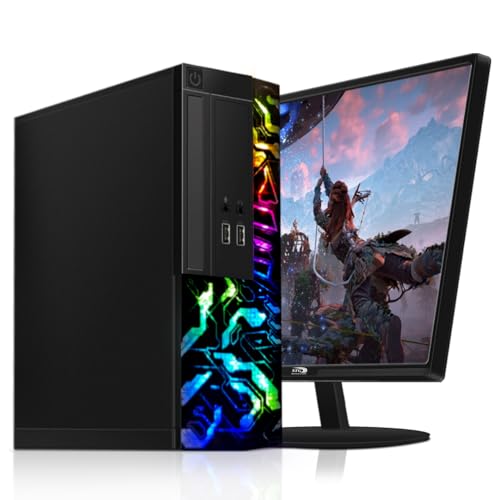 Dell pc Gaming completo, computador de mesa, Quad Core I5 up to 3,6 GHz, Radeon RX 550 4 GB GDDR5, RAM 16 GB, SSD 512 GB, WiFi 600 M, Bluetooth 5.0, New 22" 1080 FHD LED, W10P. 10 Normal Condicionado)