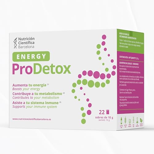 ENERGYPRODETOX - Ajuda o corpo e a mente a render completamente: Detox profundo, energia instantânea, antioxidante, melhora o sistema imunitário e microbiota, aminoácidos vitaminas plantas - 22