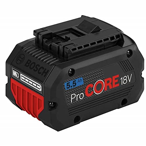 Bosch Professional 18V System ProCORE18V 5,5 Ah - Bateria de lítio (1 bateria x 5,5 Ah, tecnologia Coolpack)