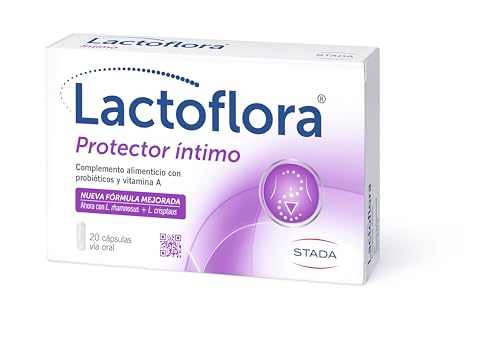 Lactoflora Protetor íntimo, bem-estar íntimo da mulher, 20 cápsulas