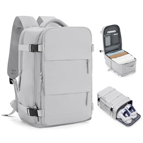 HPLQQ Mochila viagem cabine avião 40 x 20 x 25 para Ryanair mochilas para mulher mala de cabine 45 x 36 x 20 bagagem de mão cabine avião para EasyJet mochila de caminhada mochila impermeável cabine mochila