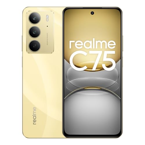 realme Smartphone C75 128 GB 8 GB Lightning Gold