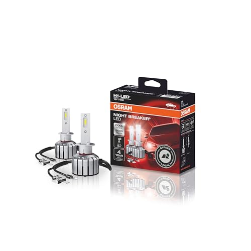 OSRAM NIGHT BREAKER H1-LED; até 10% menos brilho; primeira lâmpada LED H1 certificada para a rua