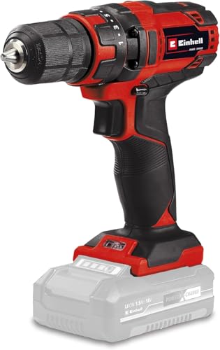 Einhell TC-CD 18/35 Furadeira / Driver sem fio Li - Power X-Change apenas (íon de lítio, dimmer eletrônico, iluminação LED, sem bateria e carregador)