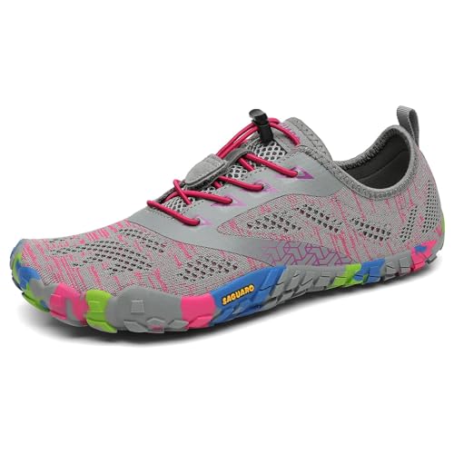 Saguaro Sapatilhas para homem ou mulher, para água, praia, escarpas, para desportos aquáticos, mergulho, surf, snorkel, piscina, yoga
