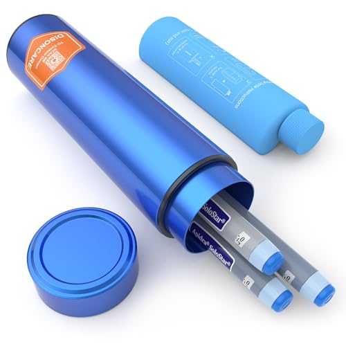 DISONCARE 60H 4 penas frigorífico medicamentos portátil insulina viagem TSA 2-8 ℃ acumulador frio de gel - estojo isotérmico para seringas e frascos | bolsa isotérmica para diabéticos