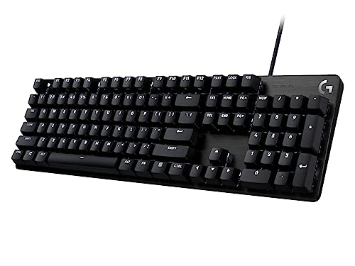 Logitech G 413 SE Full-Size Teclado mecânico para jogos, disposição QWERTZ alemão - preto
