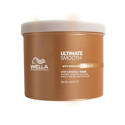 Wella Professionals Ultimate Smooth - Shampoo, condicionador, máscara, Sérum Miracle Oil - tratamento para o cabelo com Esqualano e Omega 9, cabelo seco, encerrado e crespado