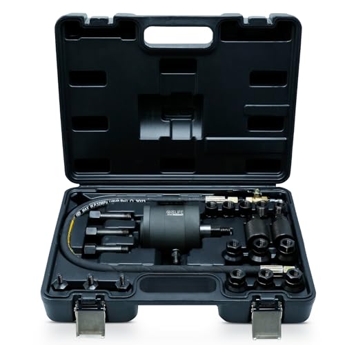 CCLIFE 21 peças extrator de injetor pneumático extrator de injetores diesel com adaptador