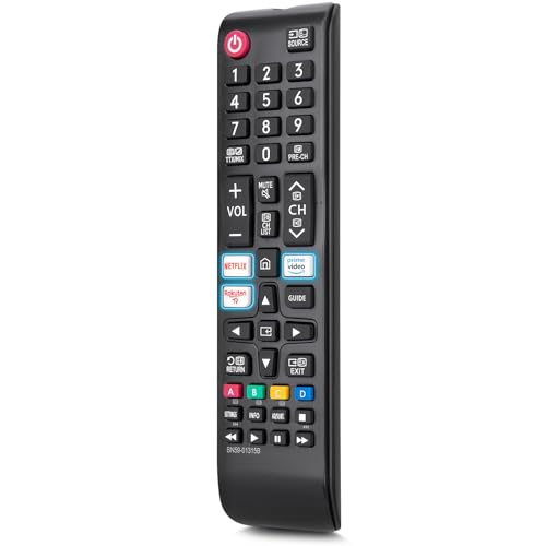 OMAIC Controlo remoto universal de substituição para Samsung LED QLED SUHD UHD HDR LCD Frame Curved Solar HDTV 3D 4K 8K Smart TV