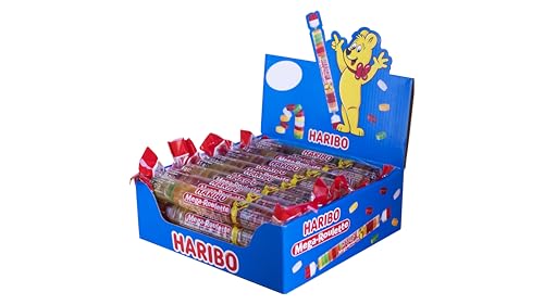 Haribo Mega Roulette doces de borracha - 45 g cada pacote, 1080 g no total