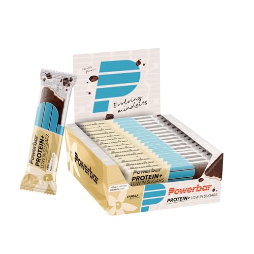 Powerbar Protein Plus Low Sugar Vanilla 16 x 35 g, barras de proteína com baixo teor de açúcar