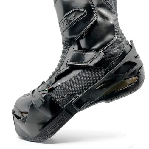 Upbikers - Moto alta? No problem - chega melhor ao chão da sua mota ganhando 4 cm de altura. Sistema patenteado, Preto