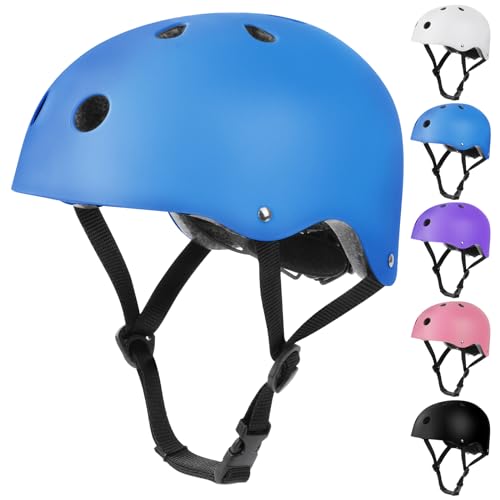 Flintronic 1 pacote ou 7 pacotes capacete bicicleta para crianças, ajustável para 2 a 13 anos, capacete de scooter, equipamento para desportos ao ar livre