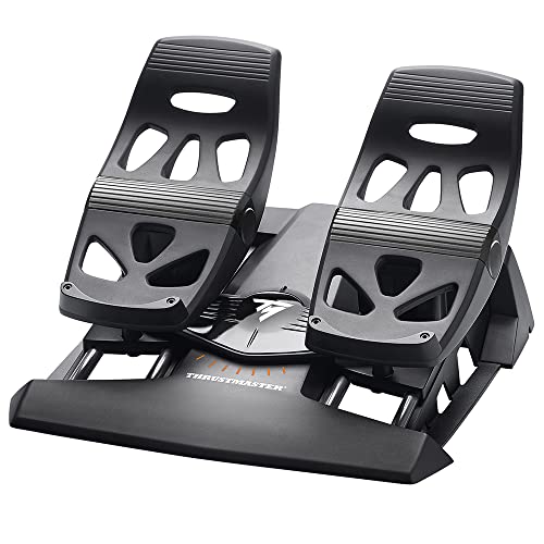 Thrustmaster TFRP - T. Flight Rudder Pedals - Compatible en PC con todos los joysticks del mercado