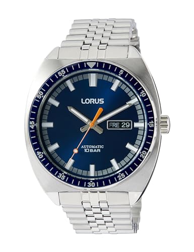 Lorus Inspeção automática RL441BX9, azul, pulseira