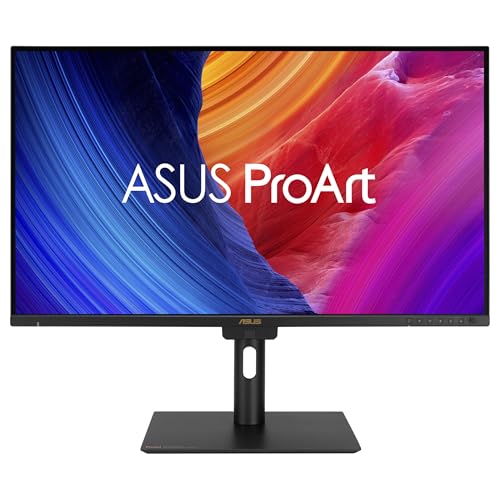 ASUS ProArt Display PA27UCGE Monitor profissional de 27", 4K (3840 x 2160), IPS, 98% DCI-P3, 160Hz, calibração autónoma/automática, HDR-10, KVM, LuxPixel AGLR, USB-C, Calman R. eady