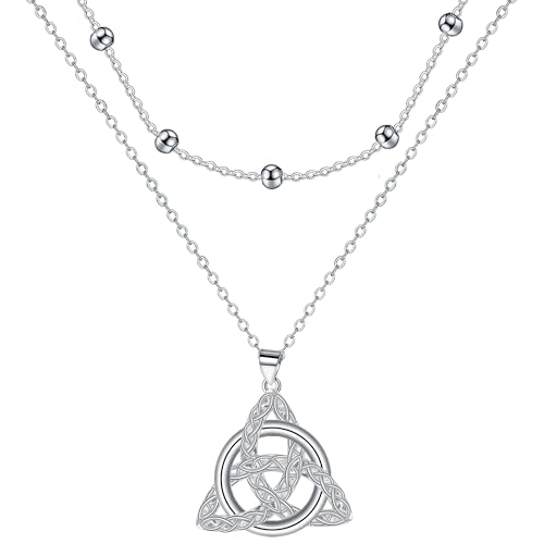 Yinsen Colar para mulher prata de lei 925 com 3A zircónio cúbico, ajustável 45 5 cm, presentes para mulheres