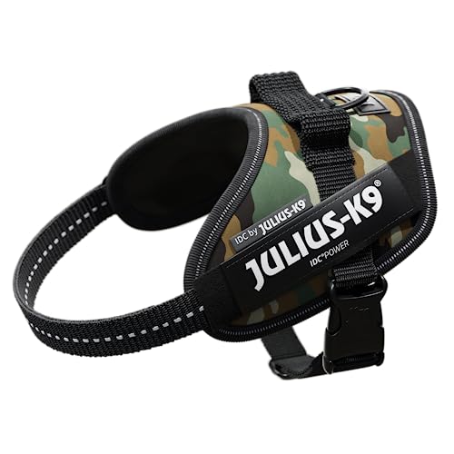 Julius-K9, Arnês IDC Power, tamanho: XS / Mini-Mini, camuflagem