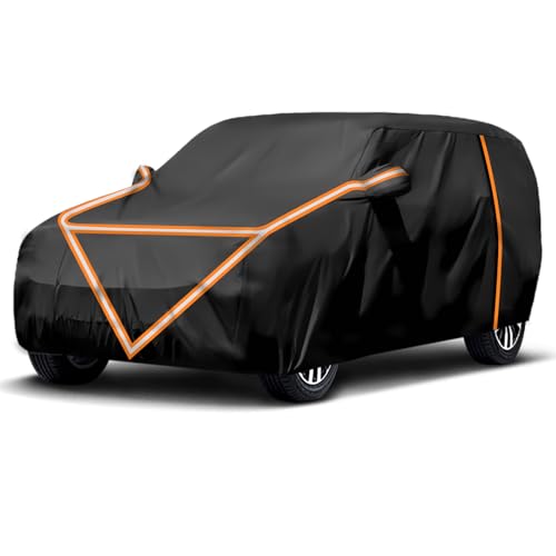 NEVERLAND Capa de carro exterior - capa para carro exterior impermeável anti-UV resistente ao pó chuva de arranhões SUV XL 510 X200 X 180 cm