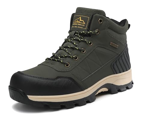 ARRIGO BELLO Botas Hombre Invierno Botines Montaña Cálido Antideslizante Trekking Nieve Zapatos Talla 41-46