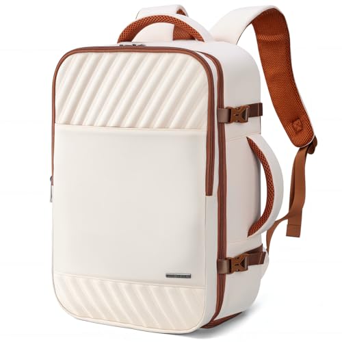 Lekespring Mochila viagem cabine avião 40 x 20 x 25 | mochila de viagem mulher Ryanair mochila bagagem de mão para portátil 14 polegadas impermeável bolsa de viagem homem para trabalho, escolas