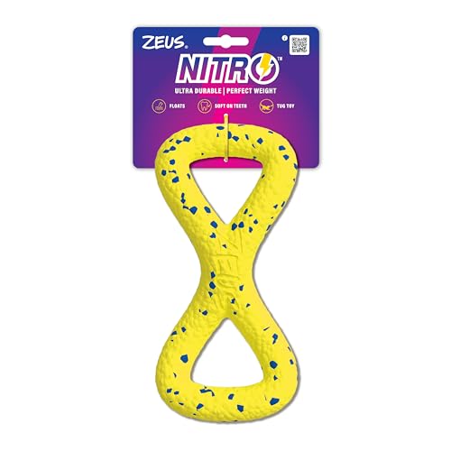 Zeus Tugger leve e resistente para cães de nitro, 22 cm