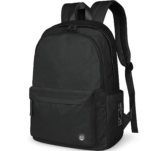 HAMUNI Mochila unissexo clássica escolar universitária leve casual para viagens universitárias bolsa de trabalho de negócios, para homens, mulheres, meninos e meninas, adapta-se a portáteis de 15