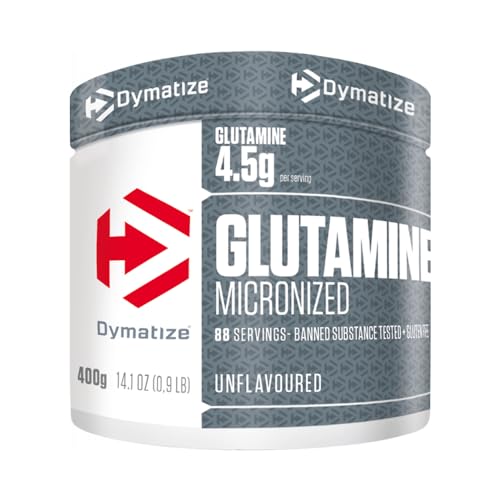 Dymatize Glutamine Micronized Unflavoured Powder 400 g - Aminoácidos - glutamina