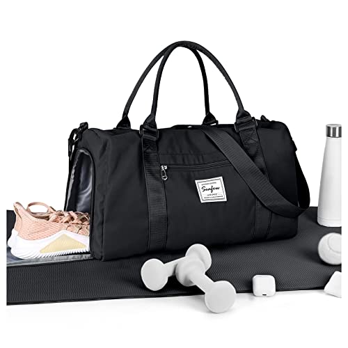 HYC00 Saco de ginásio desportivo mulher homem bolsa de desporto grande bolsa de ginásio com compartimento sapatos e bolso Wet bolsa de fitness bolsas de desporto de mulher Sports Gym Bag Hospital