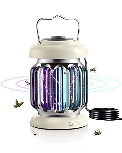 GeckoMan Espectro híbrido, interruptor stanco, candeeiro anti-mosquitos elétrico exterior e interior, mata mosquitos elétrico mata-moscas mata moscas anti-insetos