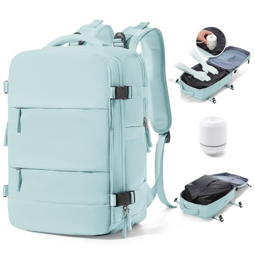 BJLFS Mochila viagem cabine avião 40 x 30 x 20 mulher mochila a vácuo Ryanair mala bagagem de mão 40 x 20 x 25 Ryanair mala de viagem homem malas de viagem cabine mochila portátil 14 polegadas para