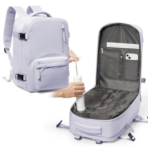 kibachev Leve mochila viagem cabine avião 40 x 30 x 20 Ryanair Wizzair mochila a vácuo mala bagagem de mão 40 x 20 x 25 mala de viagem homem mulher malas de viagem cabine mochila portátil 14 polegadas