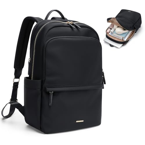 GOLF SUPAGS Mochila para computador portátil para mulher, bolsa fina para computador, viagem de trabalho, universidade, bolsa para portáteis de 14/15,6 polegadas