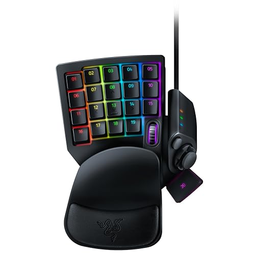 Razer Tartarus V2 - Gaming Keypad com Swtich Mecha-membrane, teclado para jogos, USB, com fios, tamanho único, cor preta